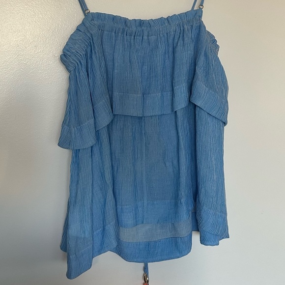 NWOT | LILLY PULITZER | Blue Mays Top - Picture 6 of 7